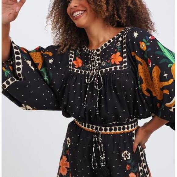 Farm Rio Brazil Blouse - Picture 2 of 9